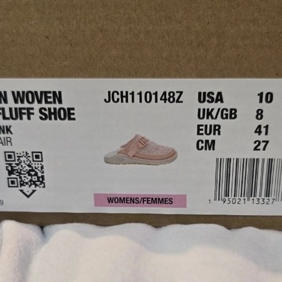 Chaco Women Canyon Woven Clog Fluff Shoes - Picture 7 of 7